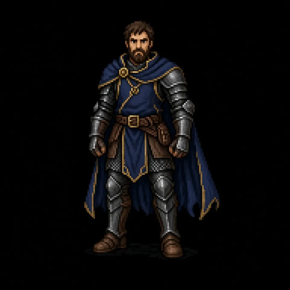 Pixel Full body character example