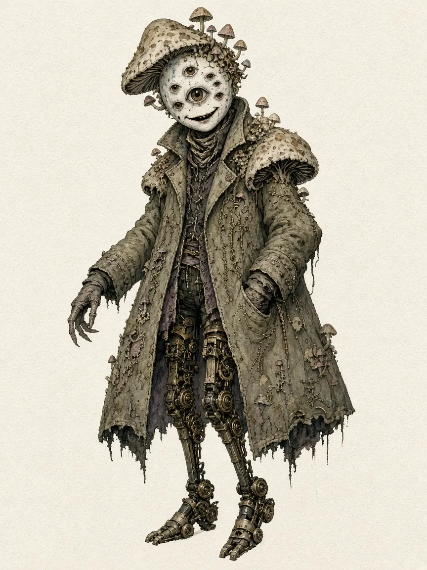 Odd / crazy Full body character example