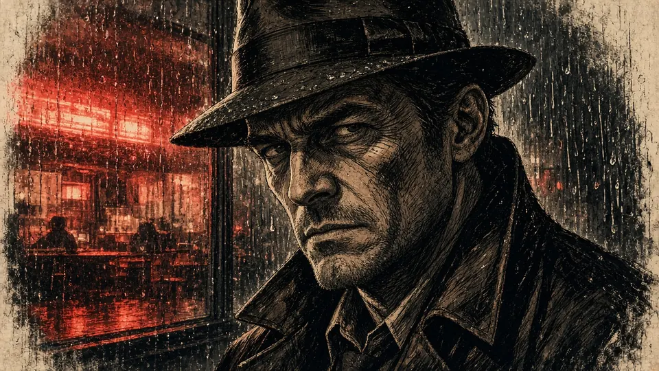 Noir Cinematic character example